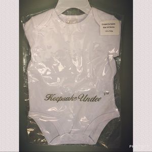 6-9 months Christening Onesie ✝️